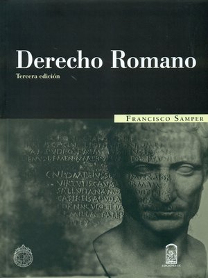 cover image of Derecho romano